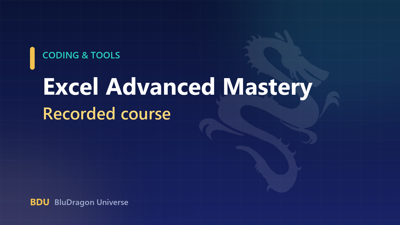 Advanced Excel