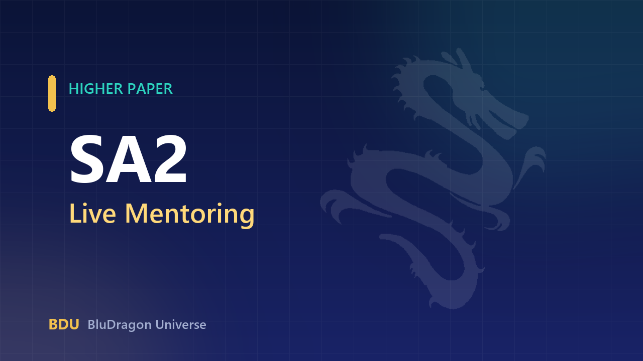 SA2 Live Mentoring